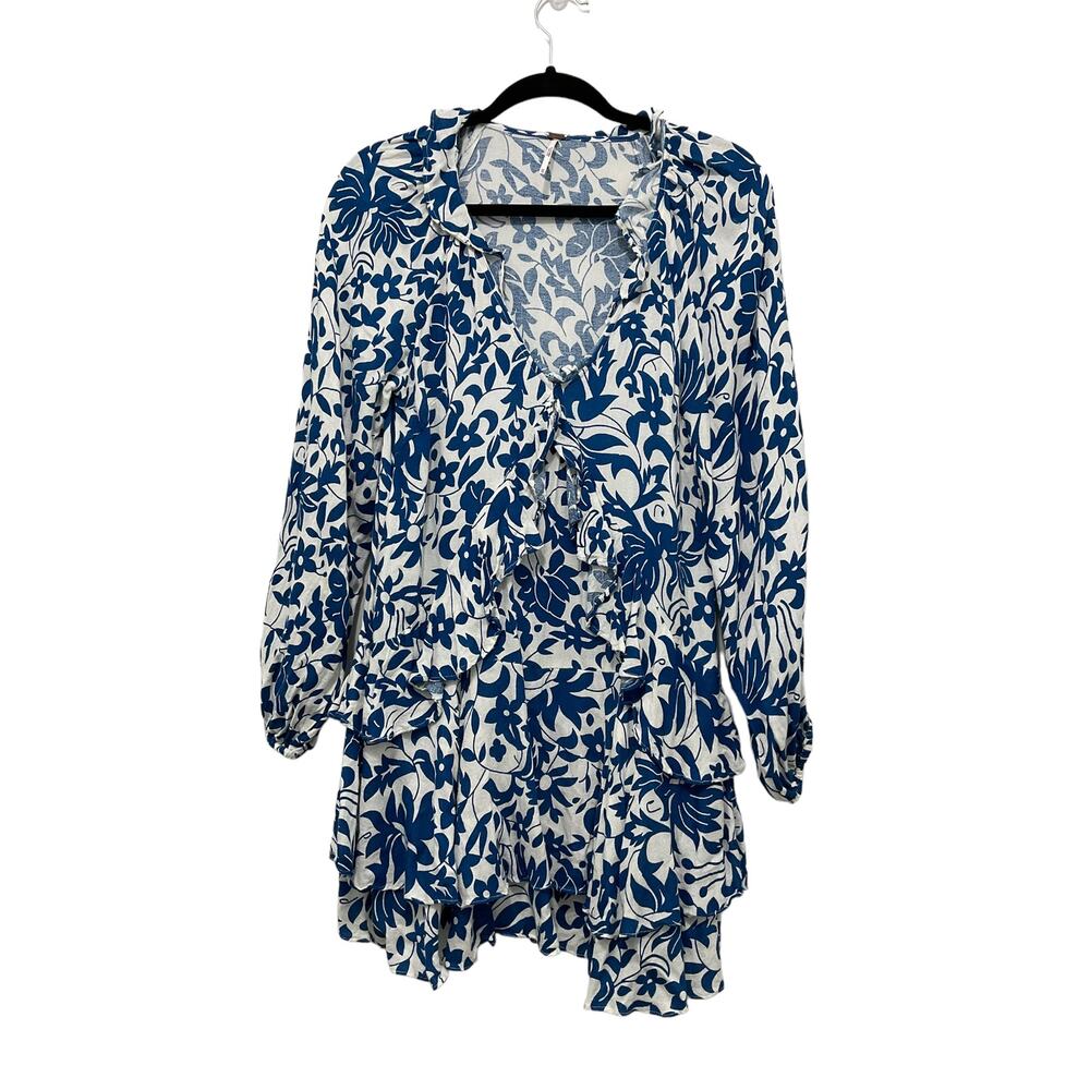 Free People Rebecca Ruffle Dress